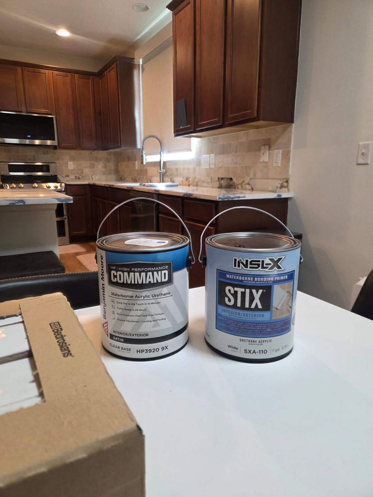 Kitchen Makeover with Cabinet Refinish in Durbin Crossing image