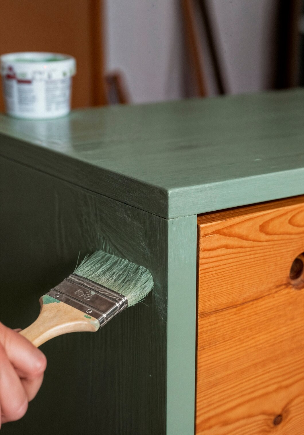 Cabinet Painting www.affordableaction.com
