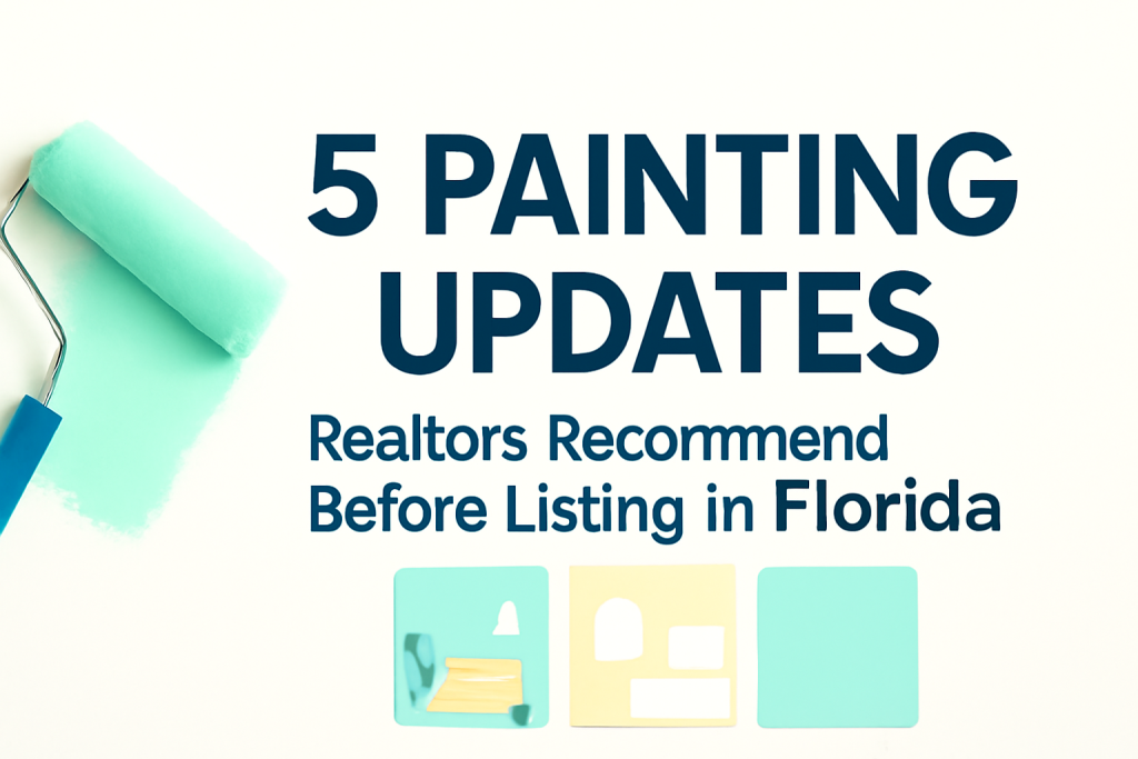 Painting Tips for Florida Realtors www.affordableaction.com