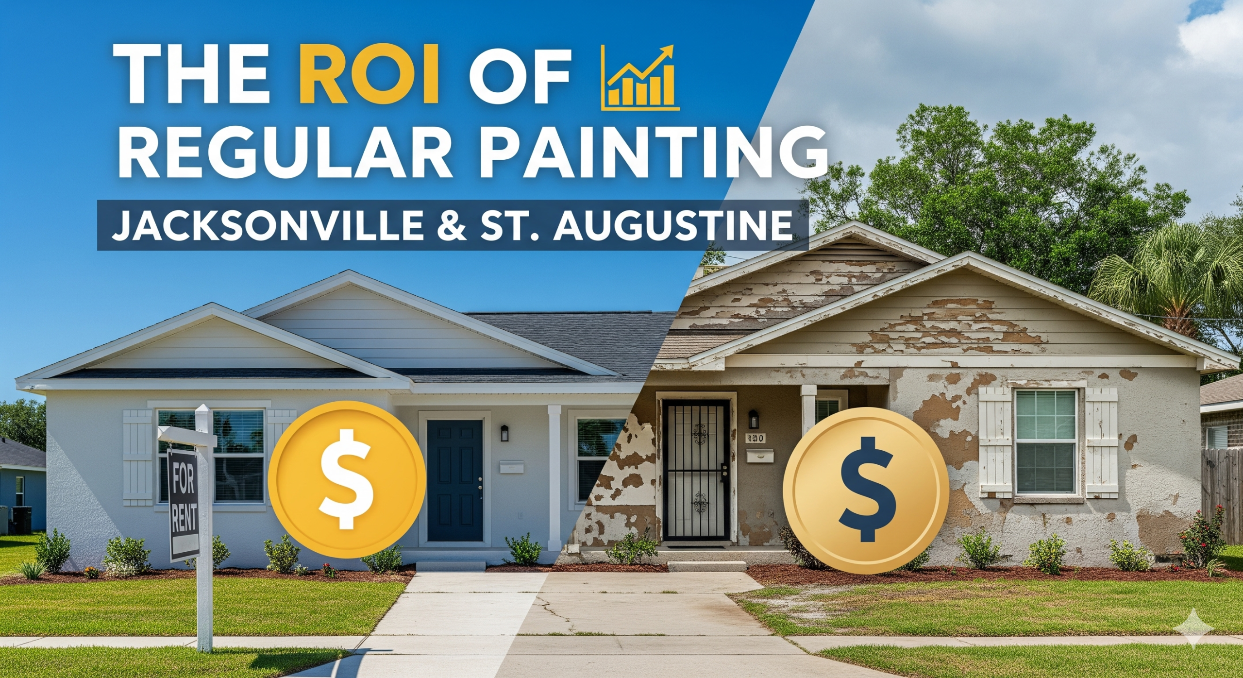 The ROI of Regular Painting for Rental Properties in Jacksonville & St Augustine
